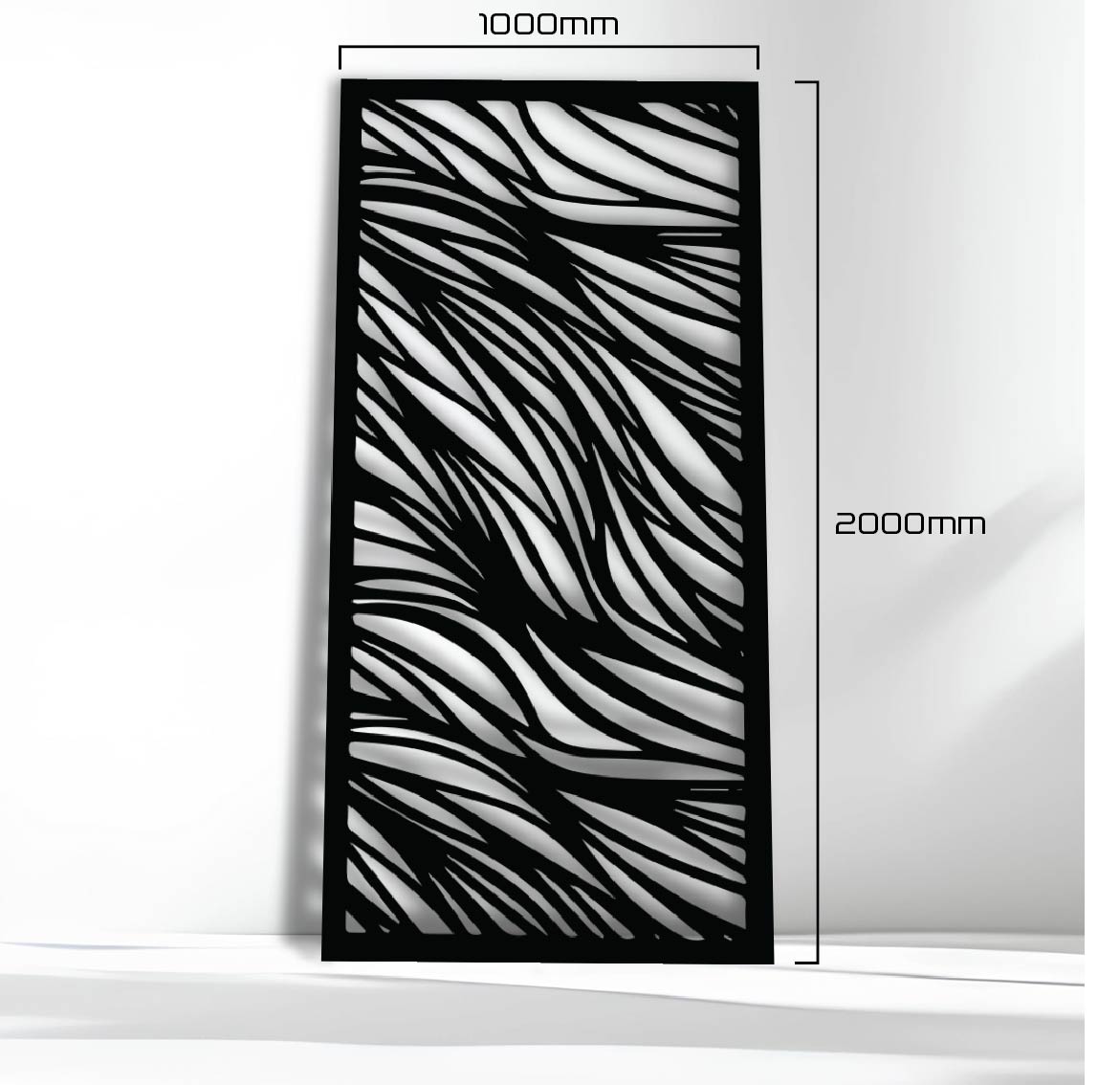 CS-4 Laser Cut Steel Screen / Divider