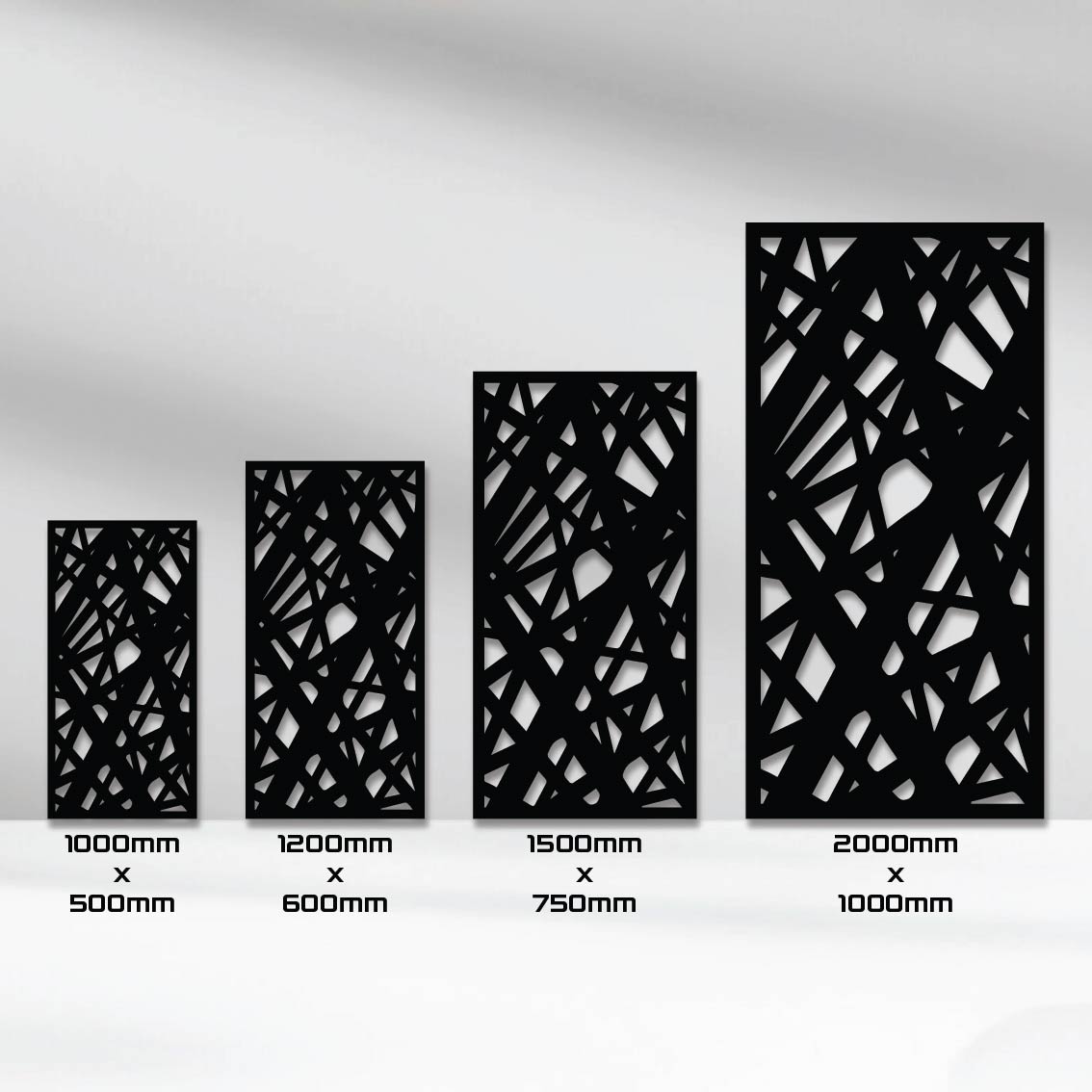 CS-4 Laser Cut Steel Screen / Divider