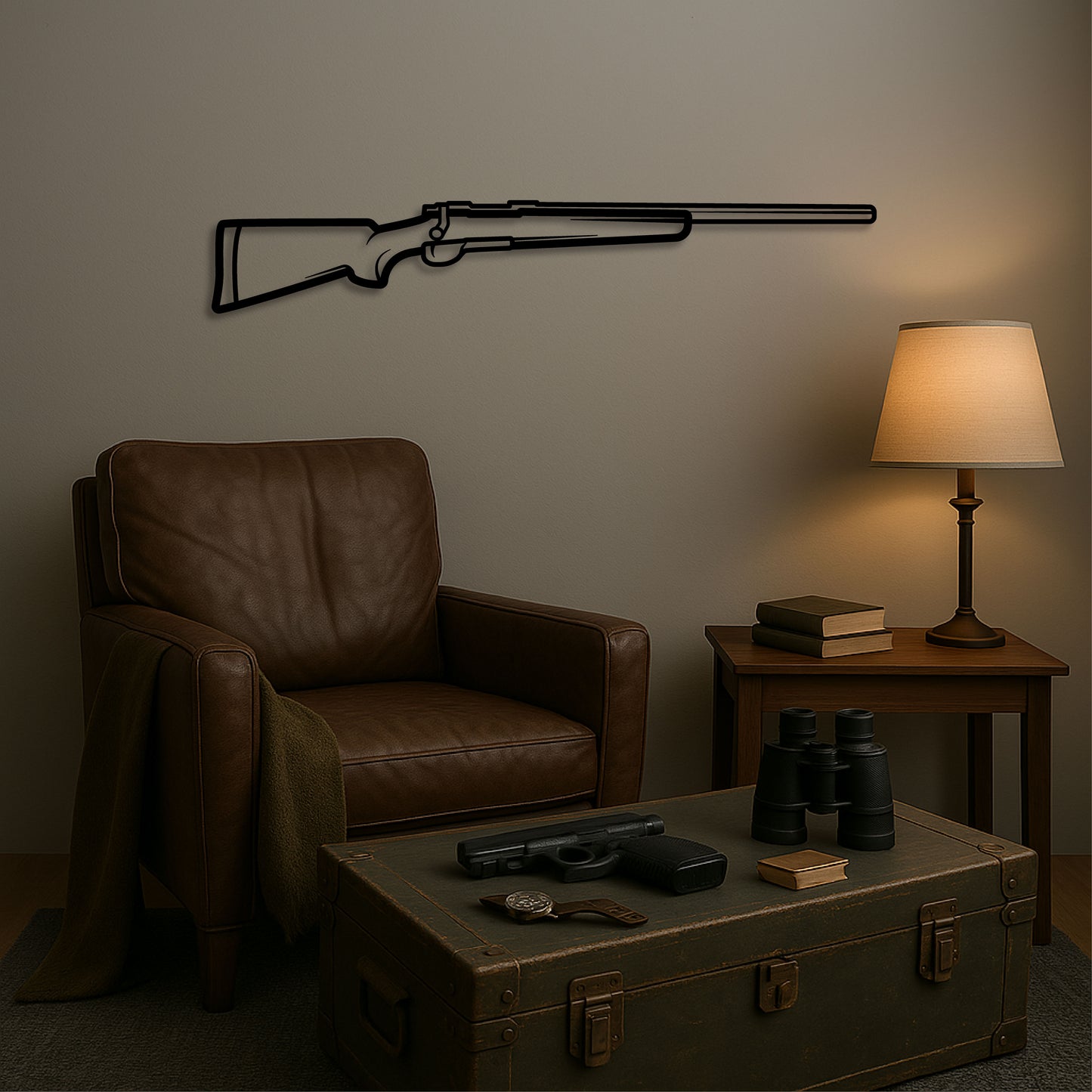 308 WINCHESTER METAL WALL ART