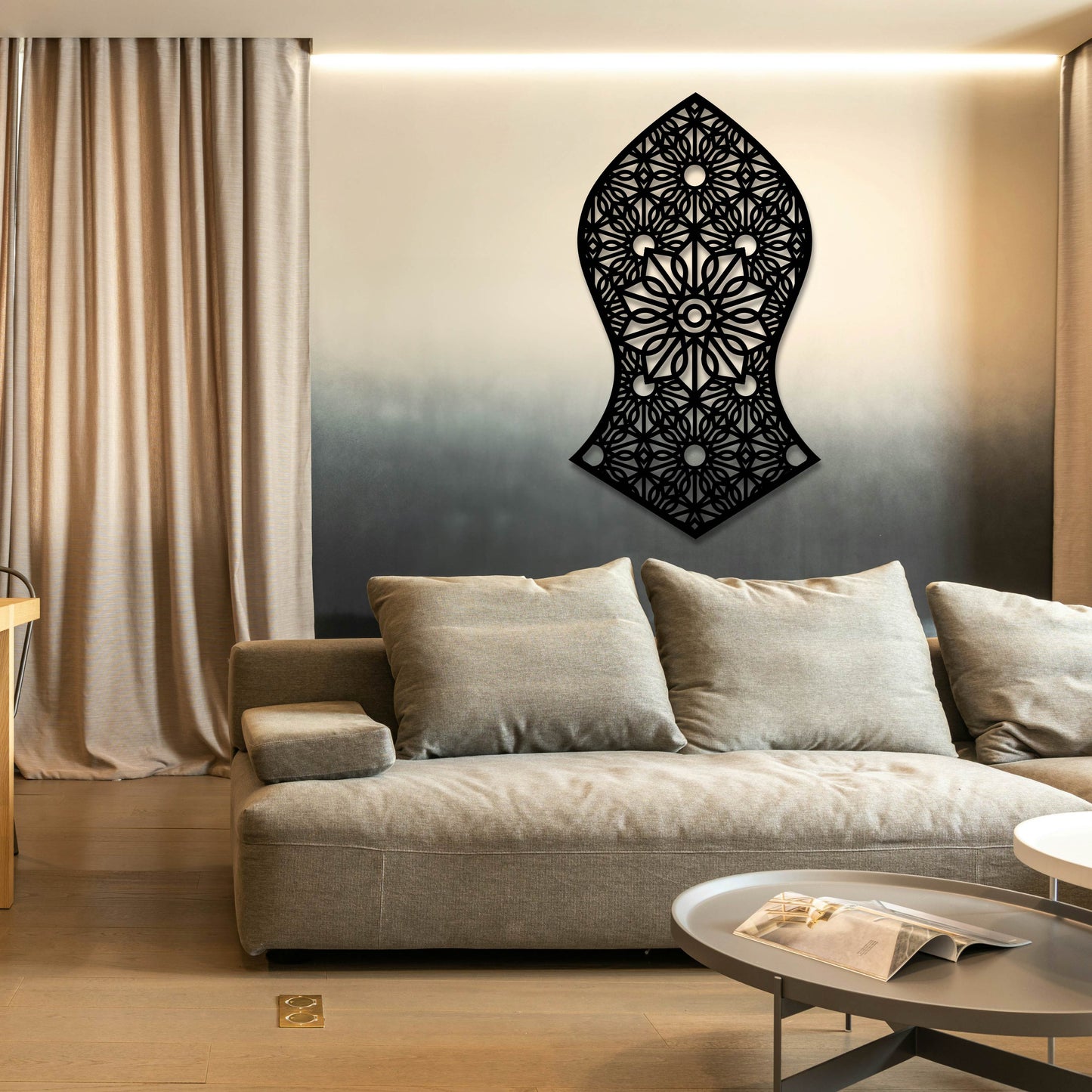 NALAIN DESIGN 3 METAL WALL ART