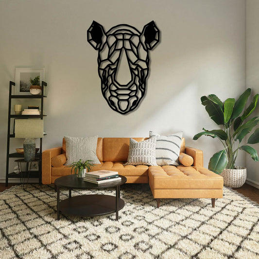 Rhino Metal Wall Art Frame