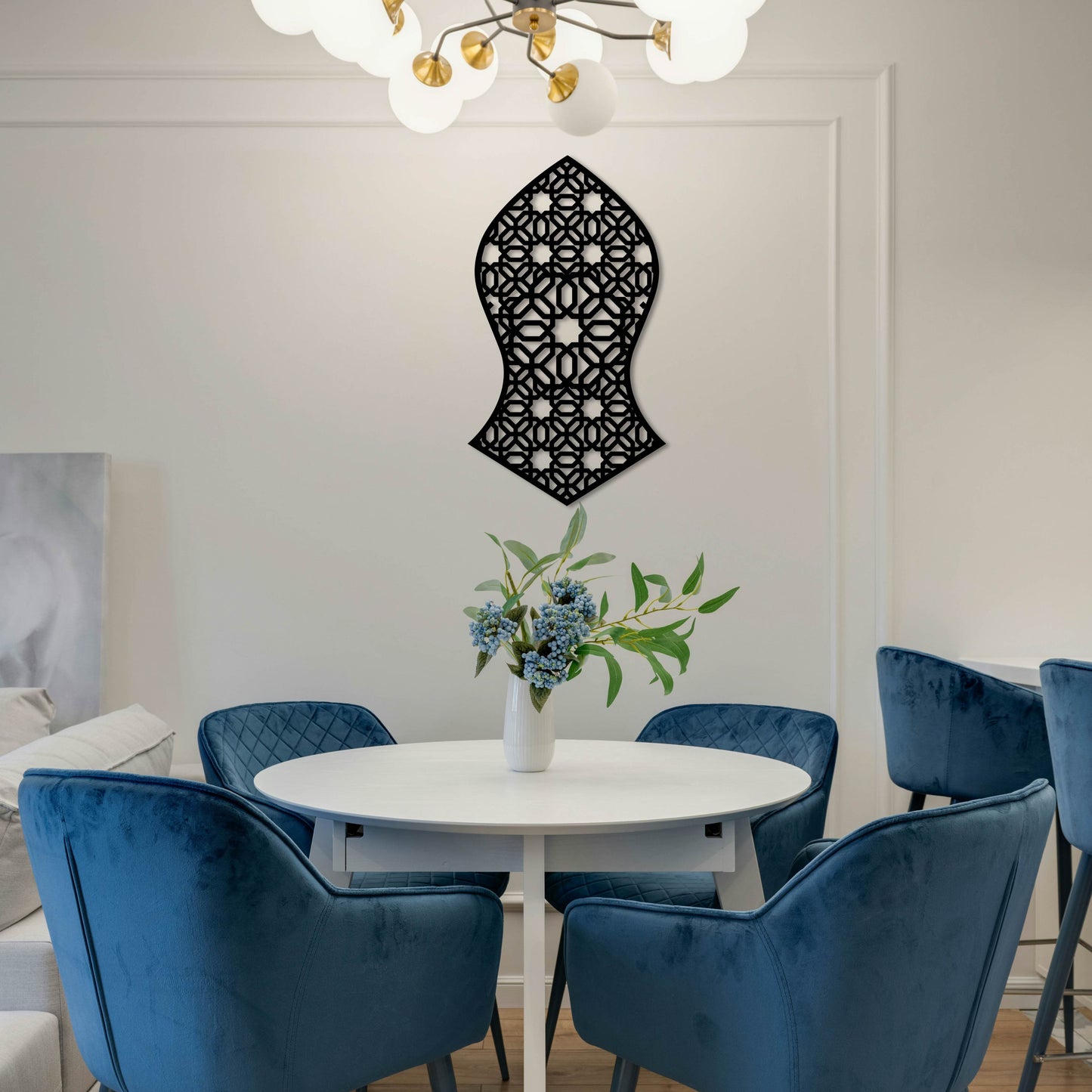 NALAIN DESIGN 2 METAL WALL ART