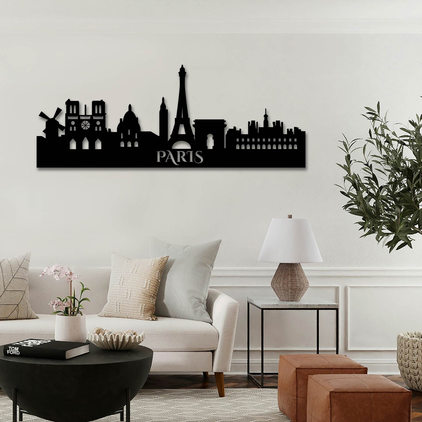PARIS METAL WALL ART