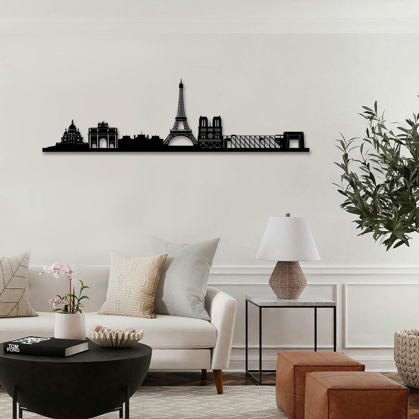 PARIS FRANCE METAL WALL ART