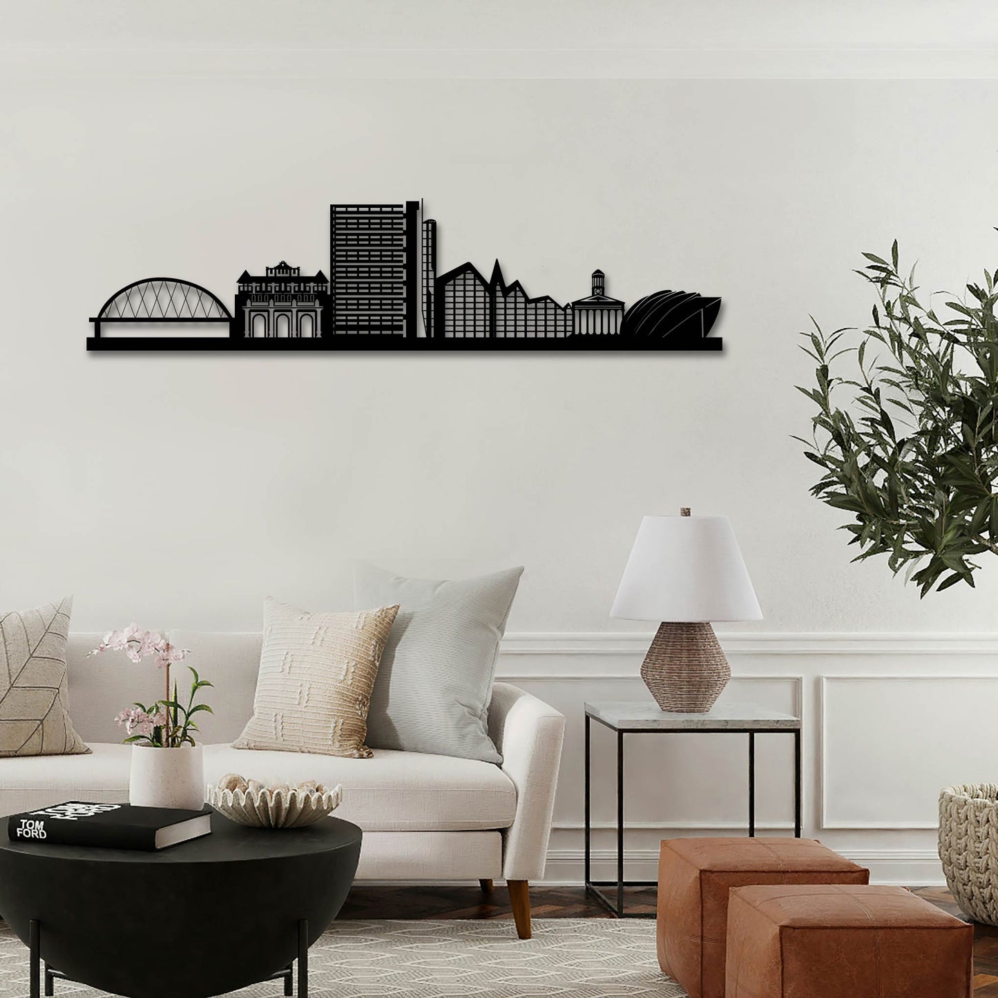 GLASGOW METAL WALL ART