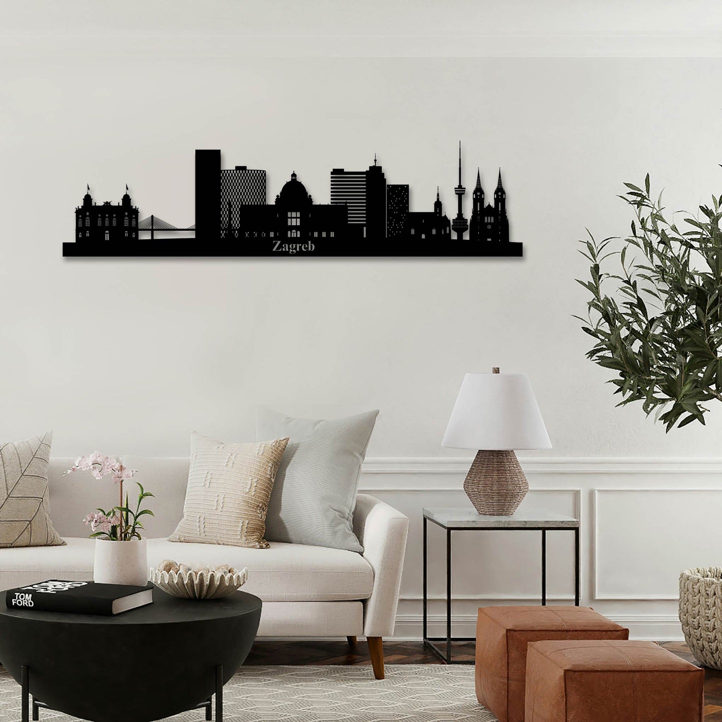 ZAGREB METAL WALL ART