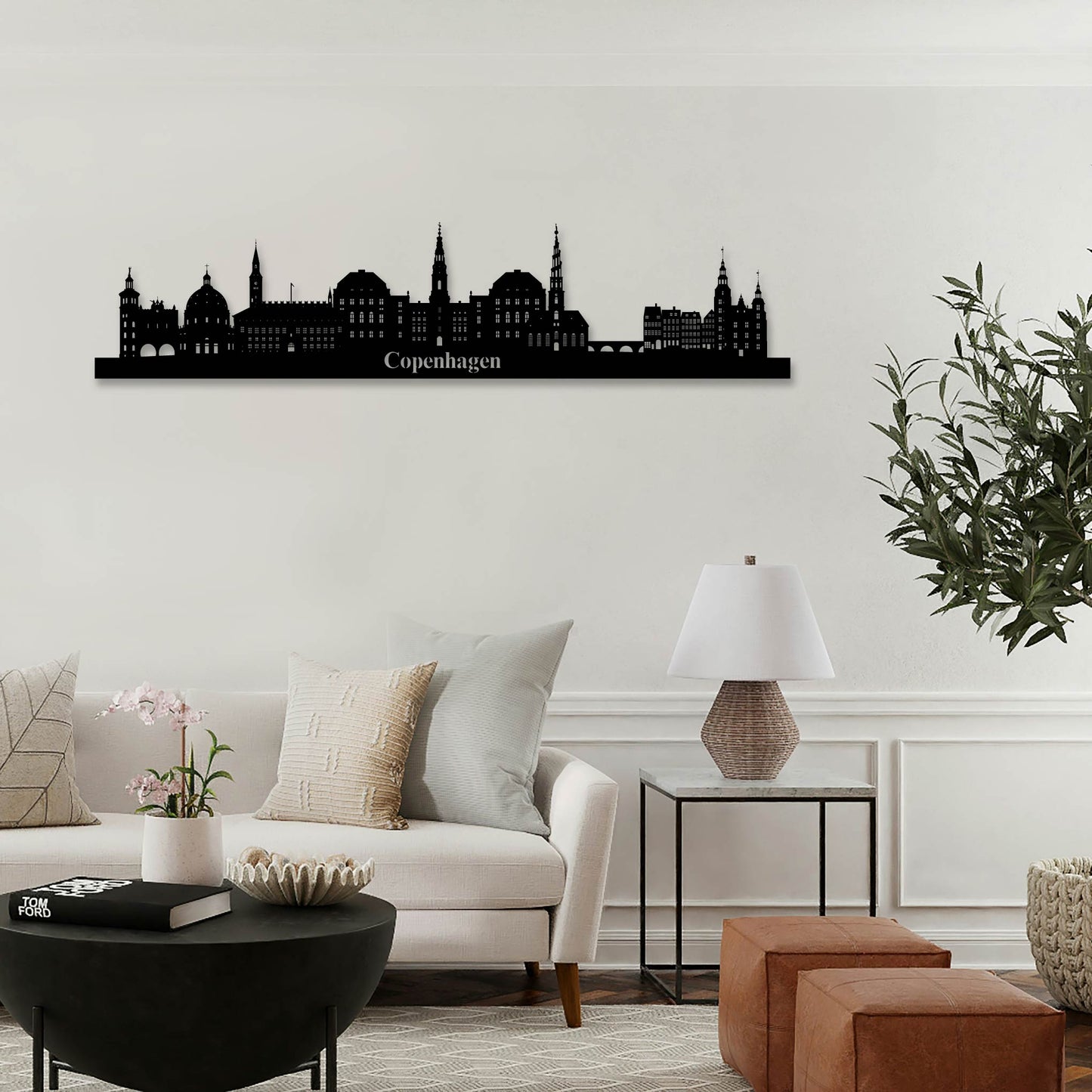 COPENHAGEN METAL WALL ART