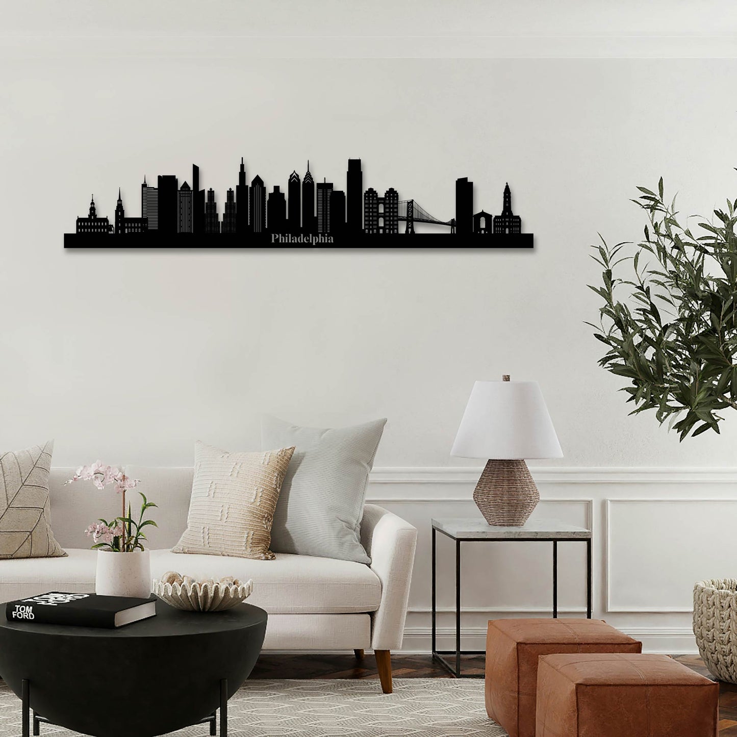 PHILADELPHIA METAL WALL ART