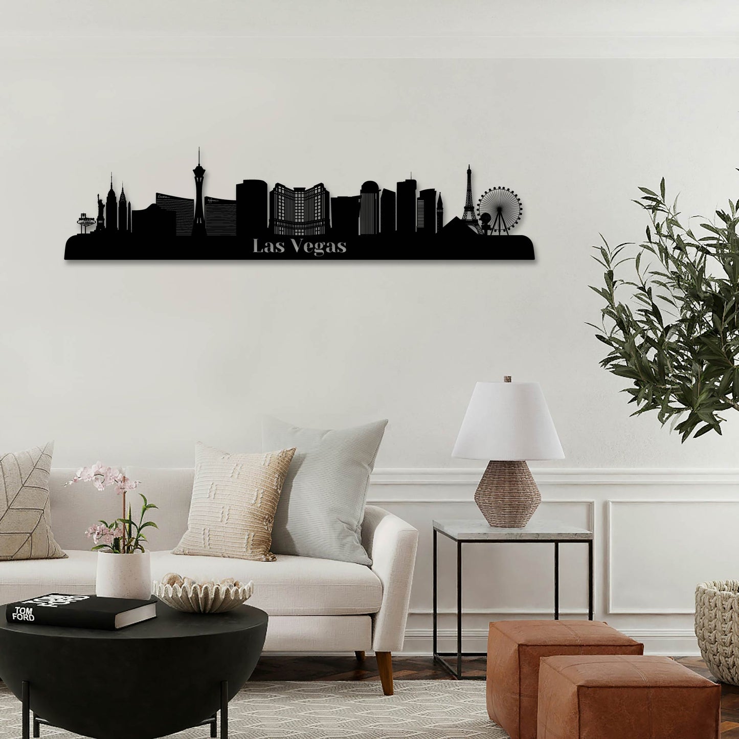 LAS VEGAS METAL WALL ART