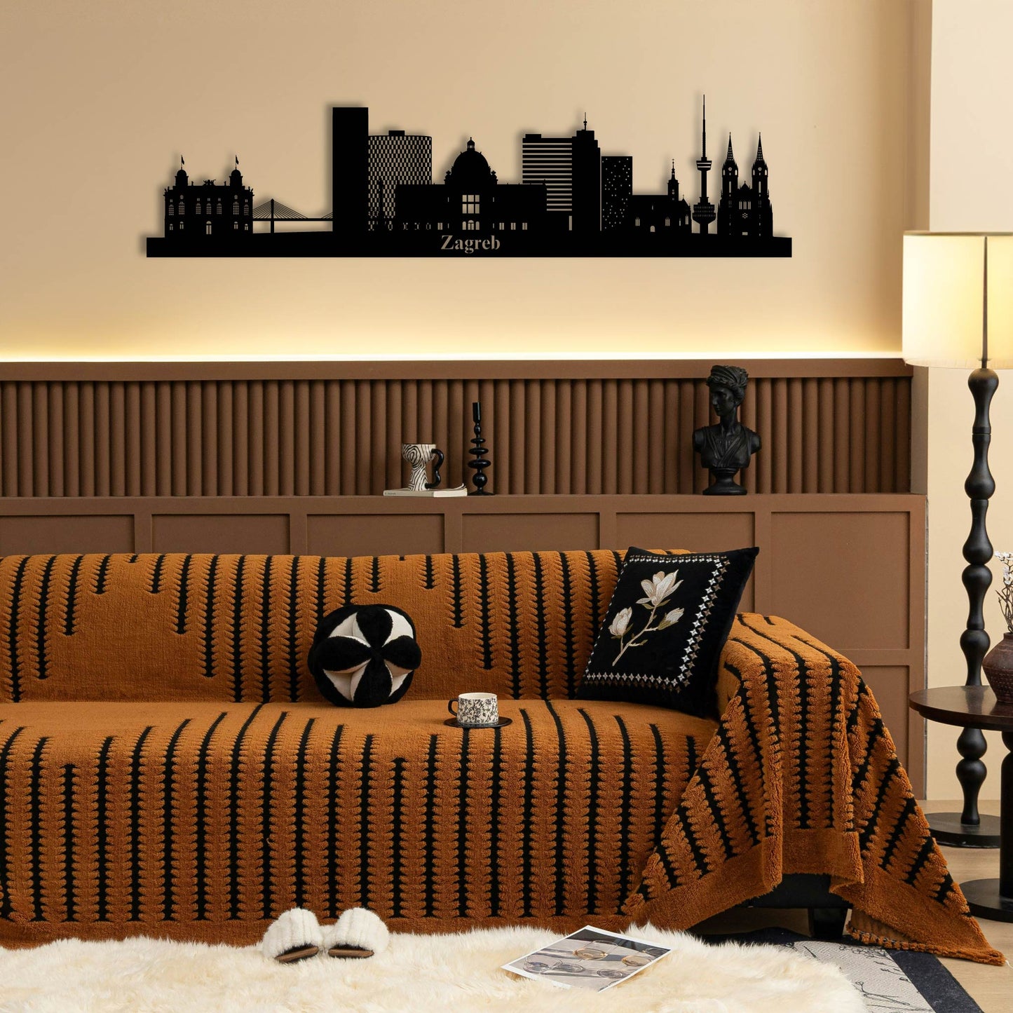 ZAGREB METAL WALL ART