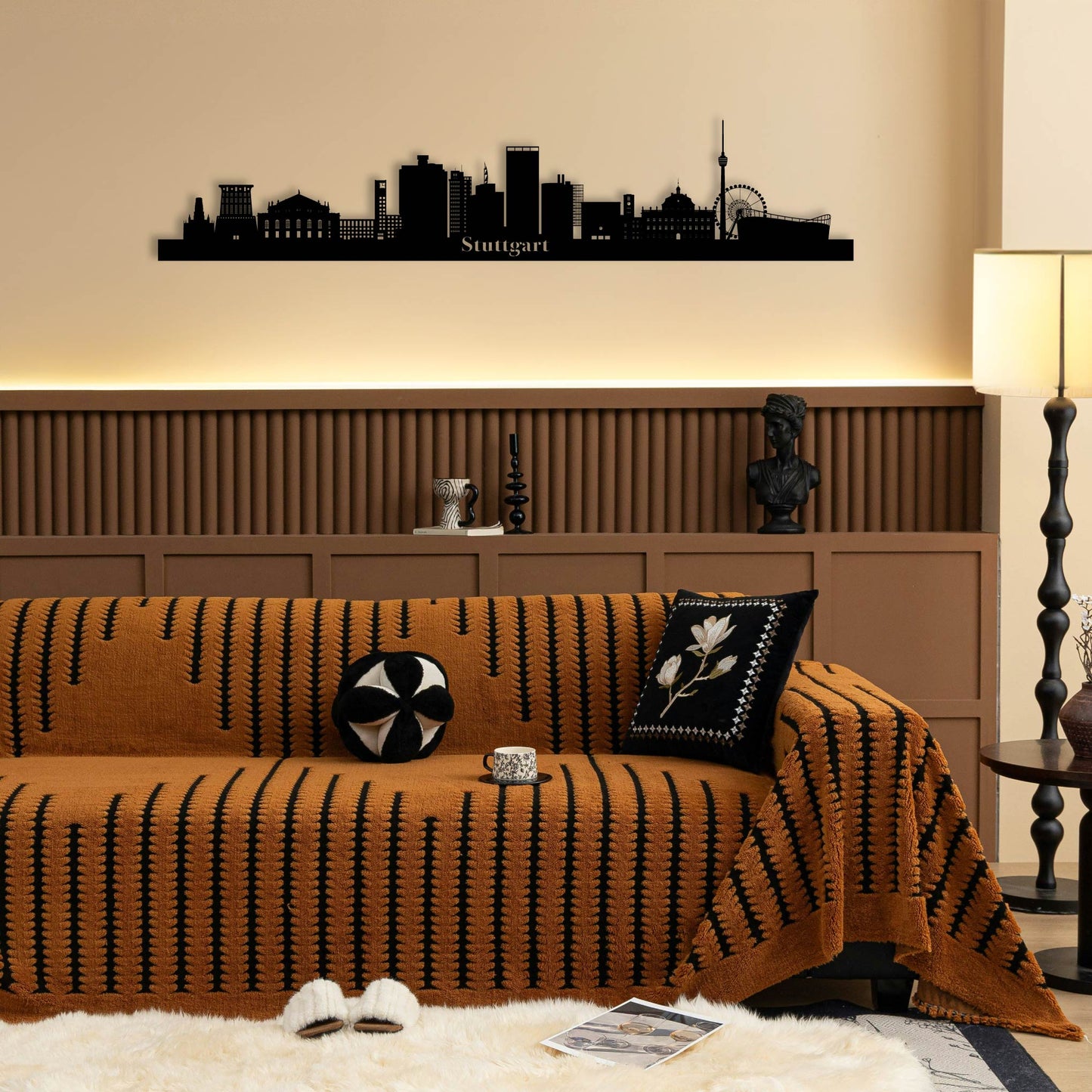 STUTTGART METAL WALL ART