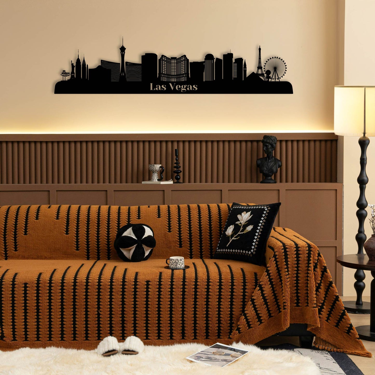 LAS VEGAS METAL WALL ART