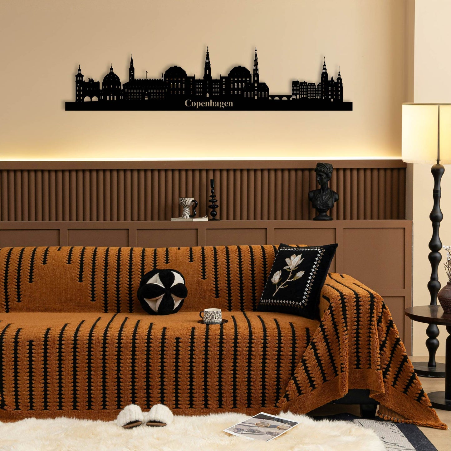 COPENHAGEN METAL WALL ART
