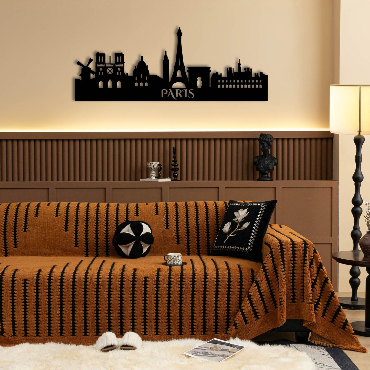 PARIS METAL WALL ART