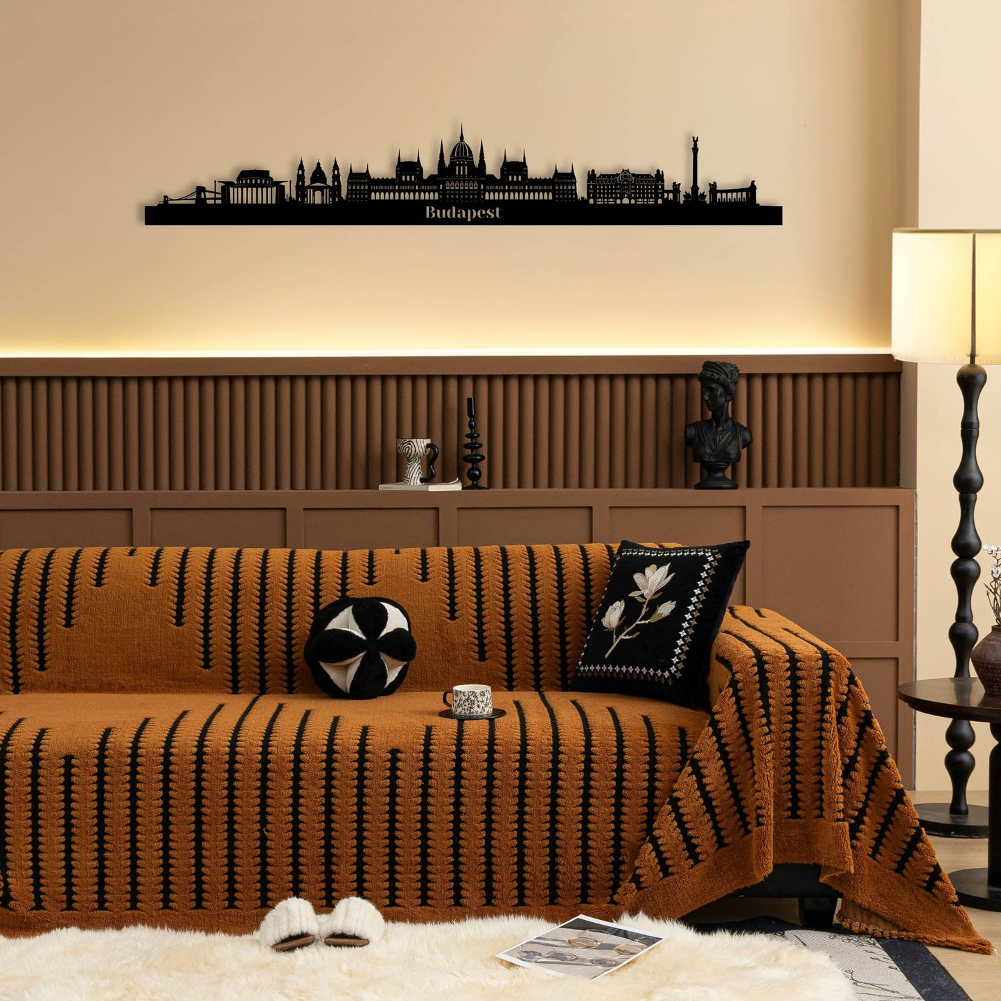 BUDAPEST METAL WALL ART