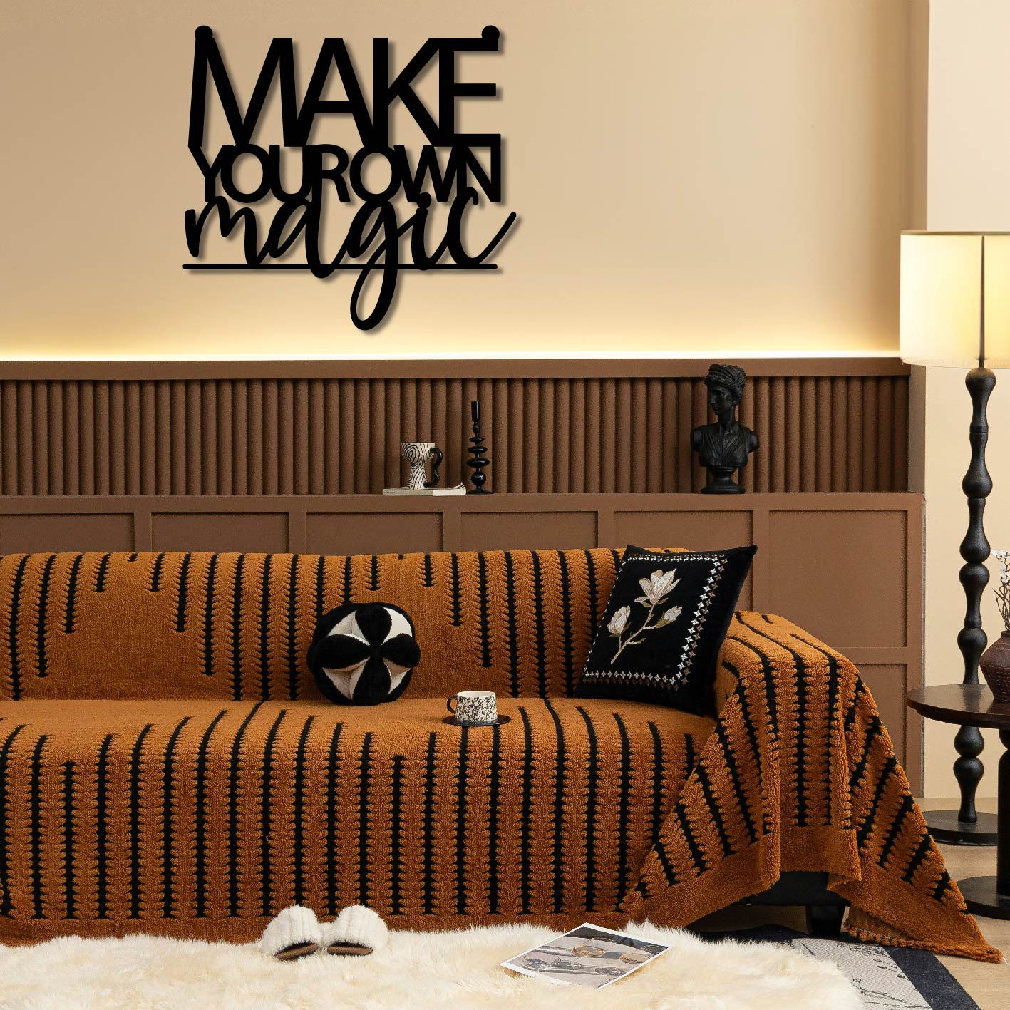 MAKE YOUR OWN MAGIC METAL WALL ART