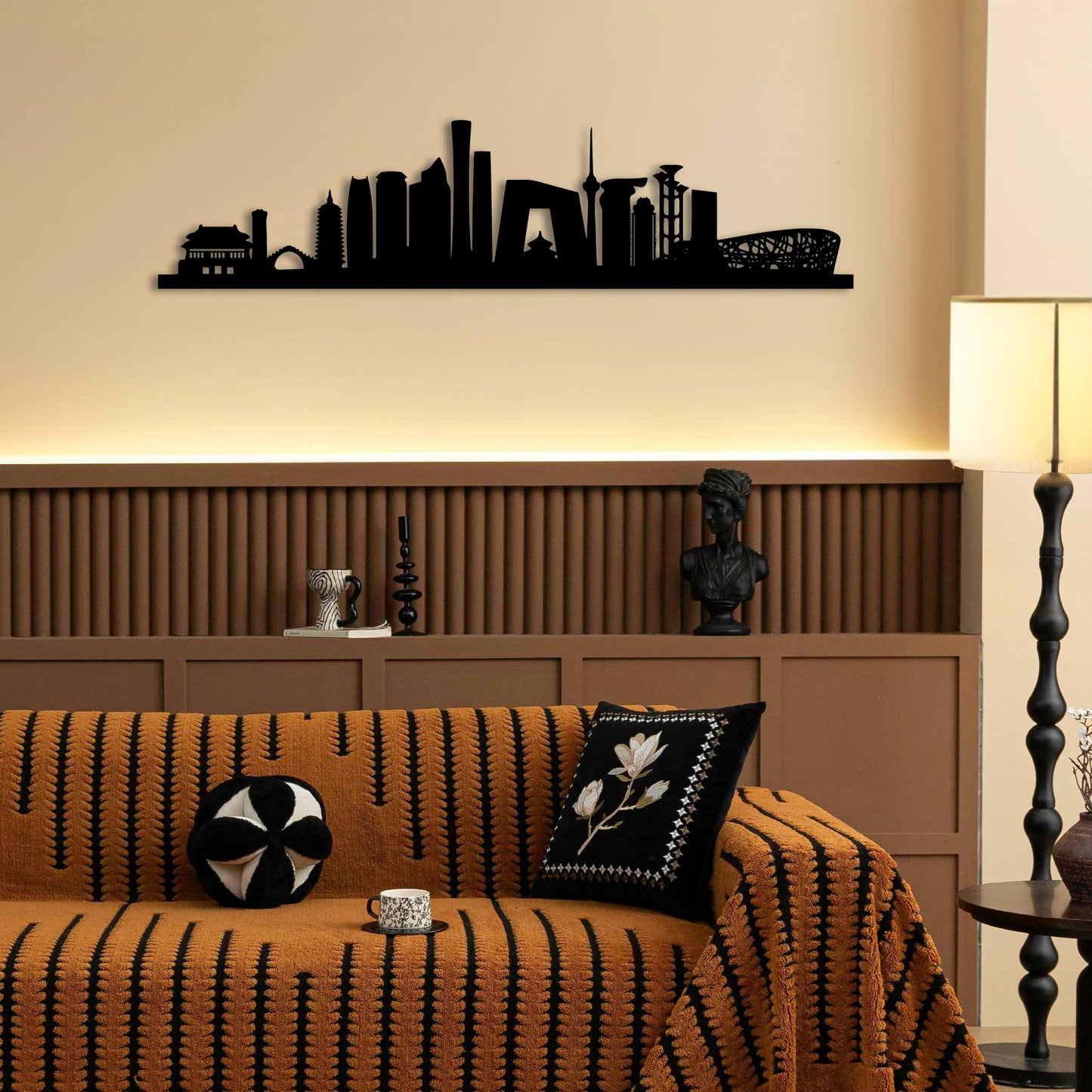 BEIJING CHINA METAL WALL ART