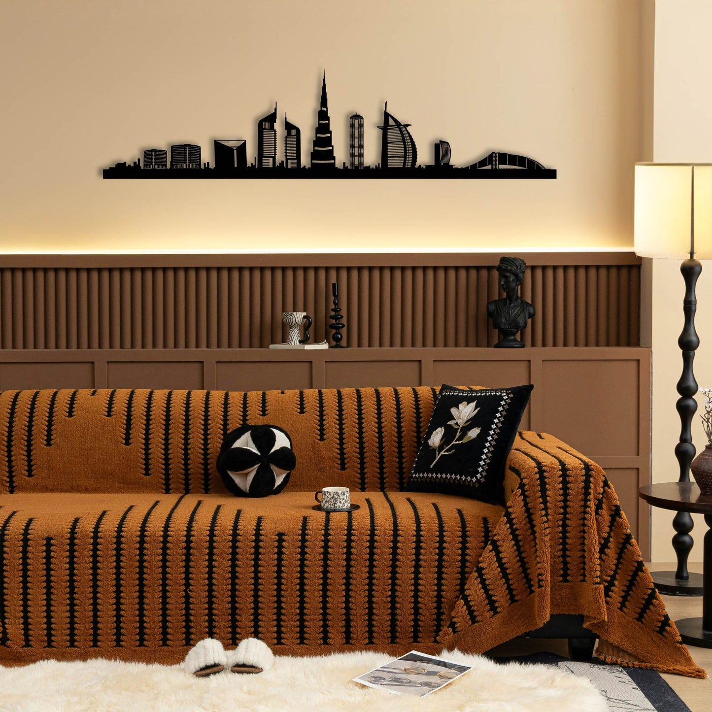 DUBAI METAL WALL ART