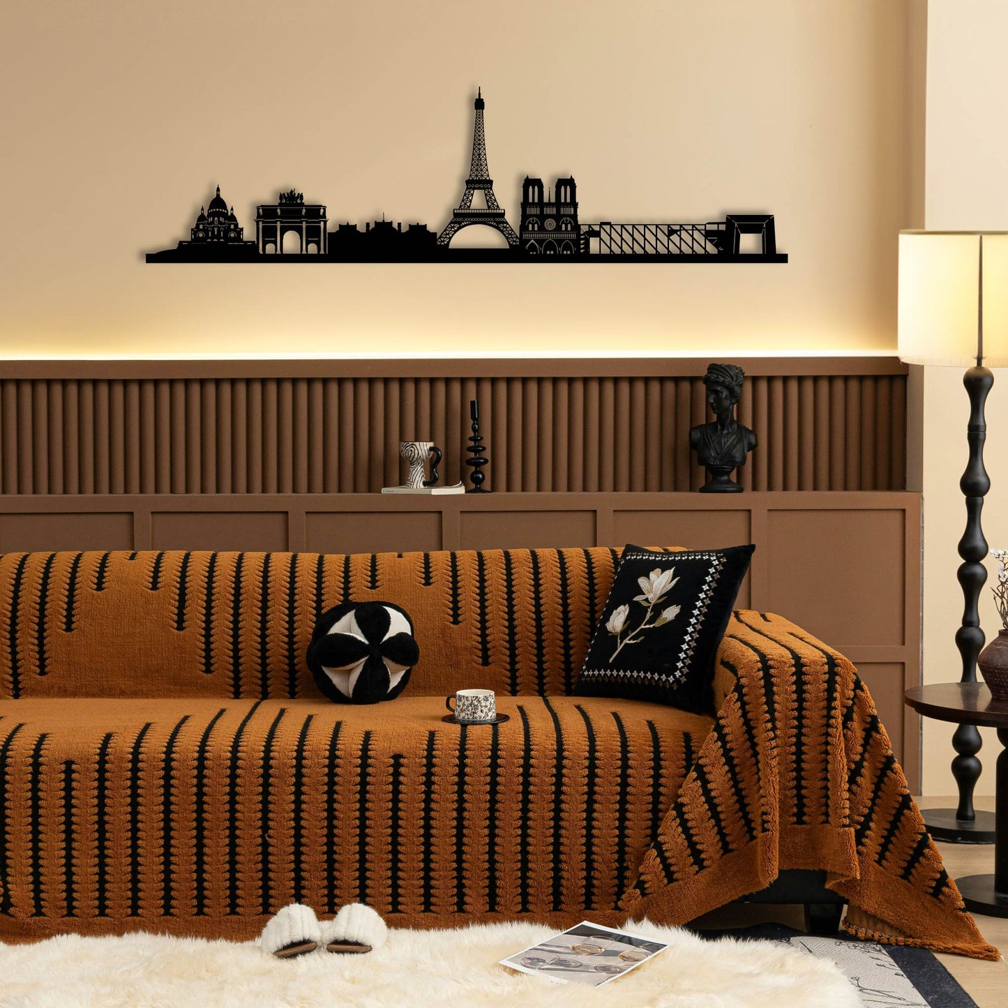 PARIS FRANCE METAL WALL ART