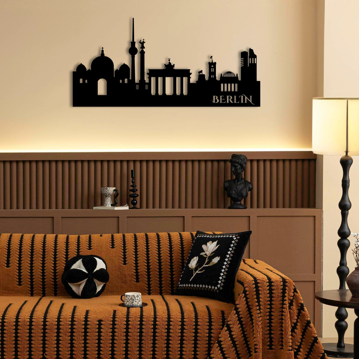 BERLIN METAL WALL ART