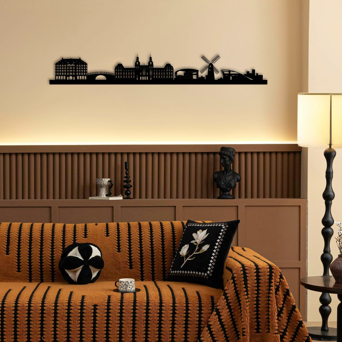 AMSTERDAM NETHERLANDS METAL WALL ART