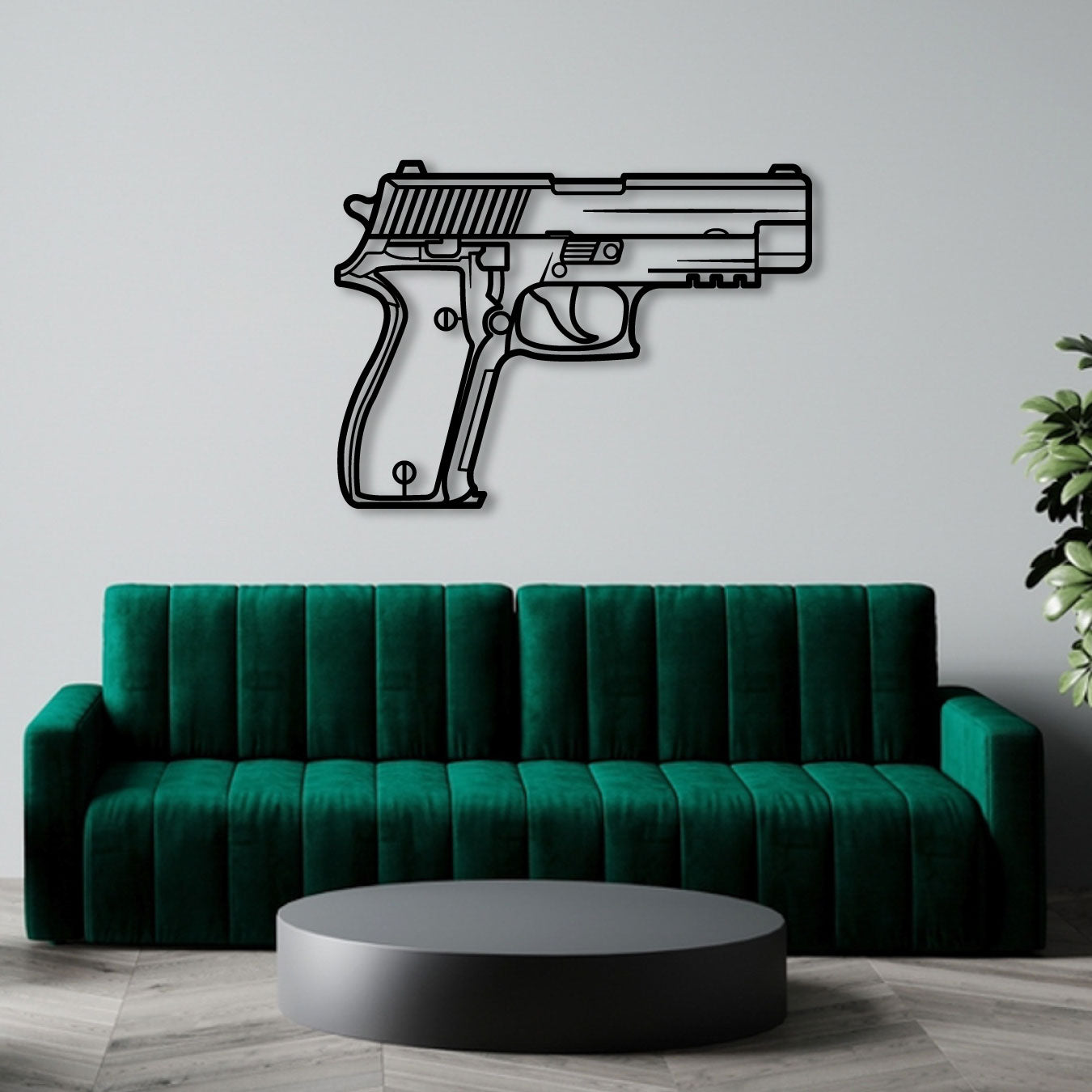 SIG SAUER MK25 P226 METAL WALL ART