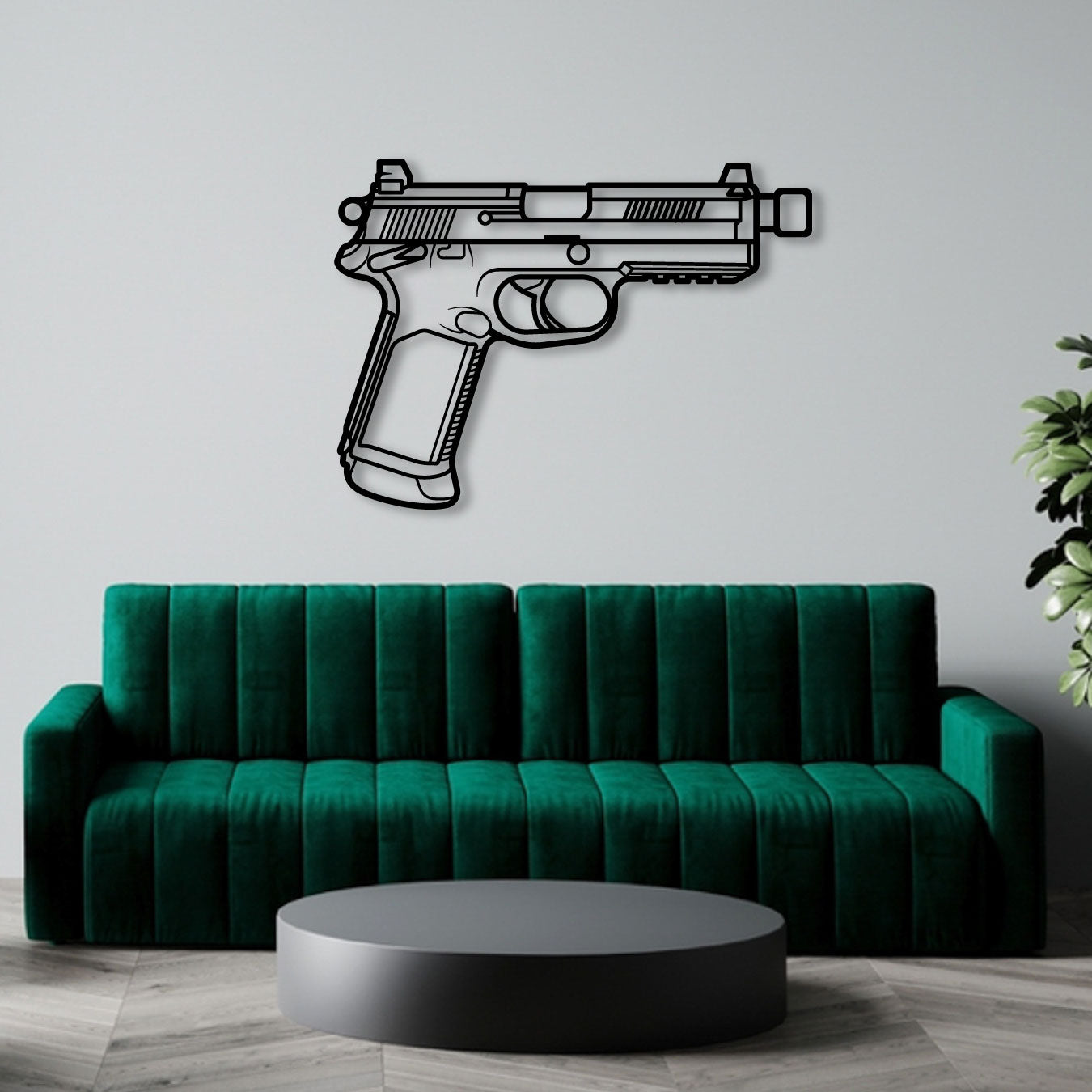 FNX 45 METAL WALL ART
