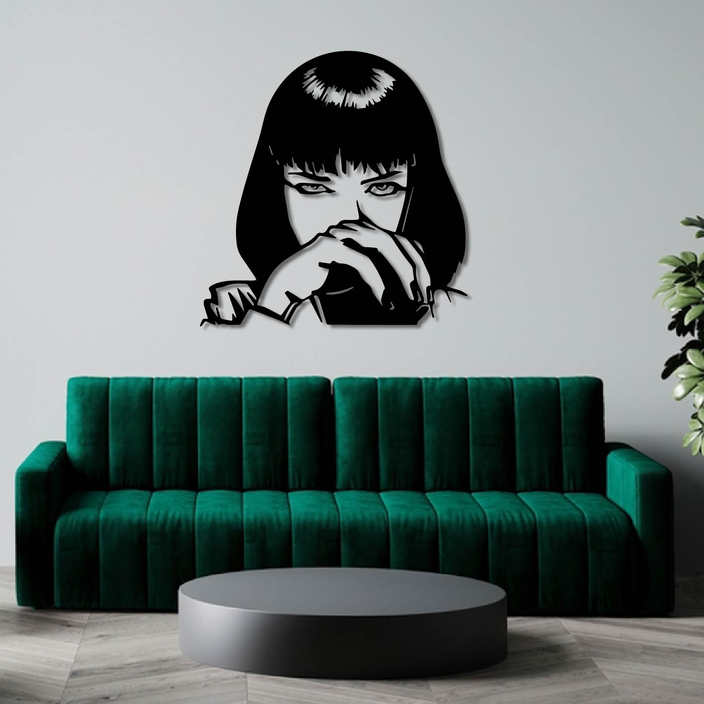 PULP FICTION METAL WALL ART