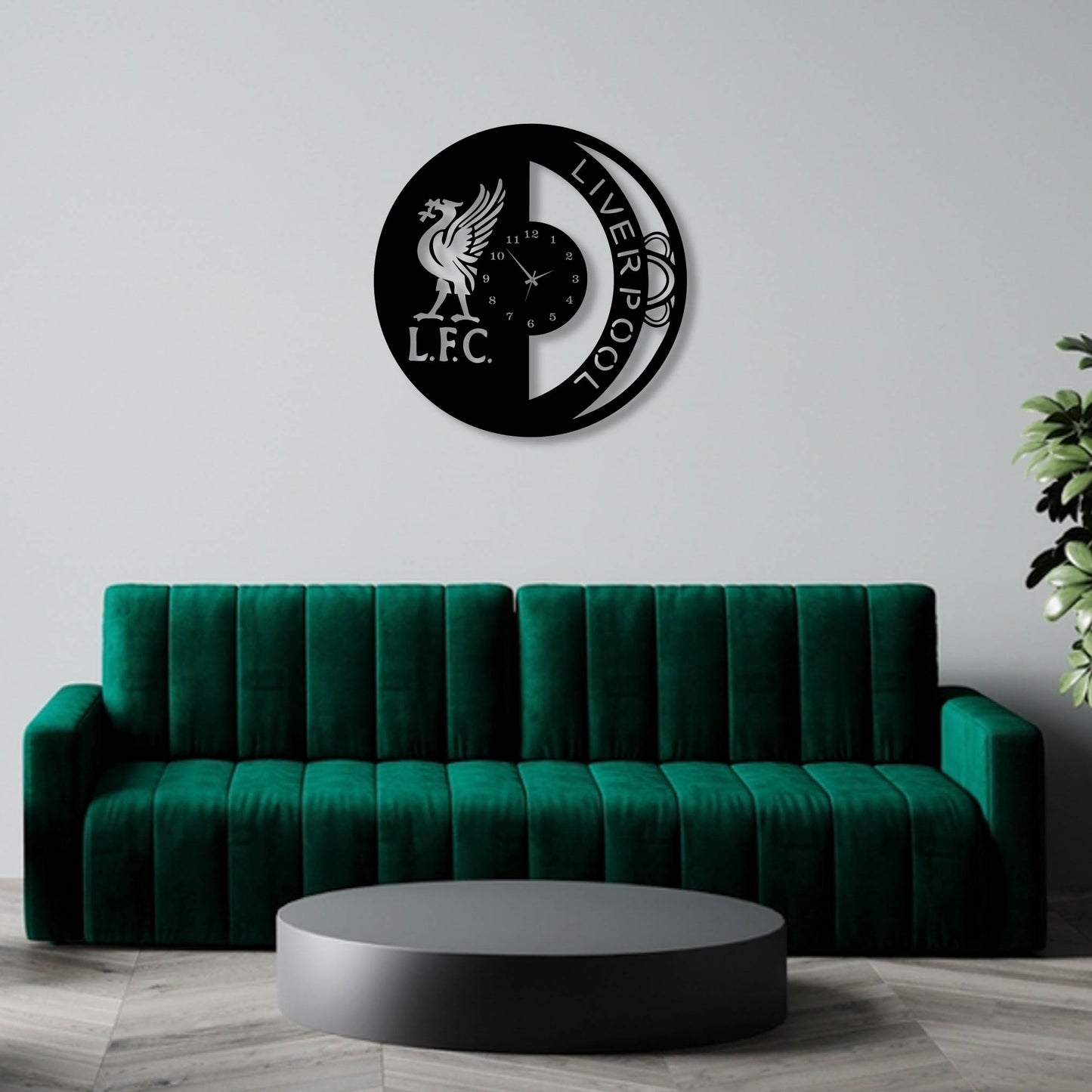 LIVERPOOL CLOCK NEW 2 METAL WALL ART