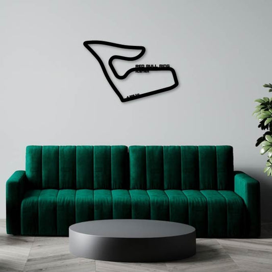 RED BULL RING 2 METAL WALL ART