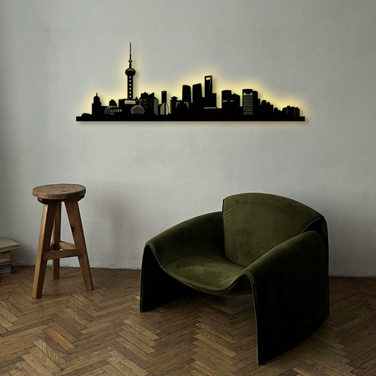 SHANGHAI CHINA METAL WALL ART