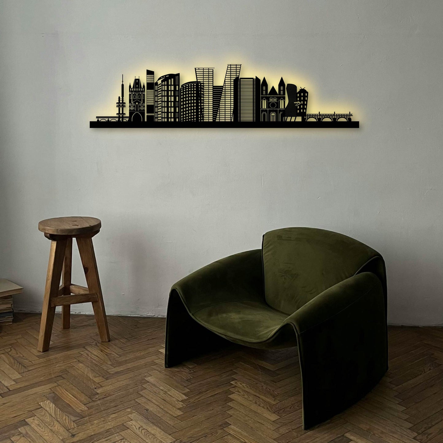 PRAGUE CZECHIA METAL WALL ART