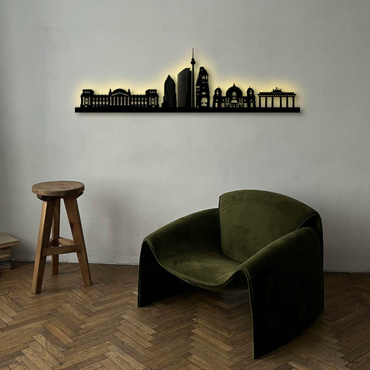 BERLIN GERMANY METAL WALL ART