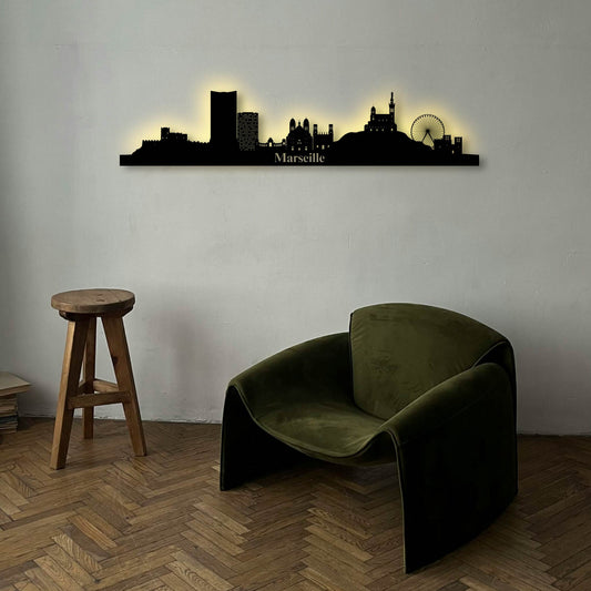 MARSEILLE METAL WALL ART
