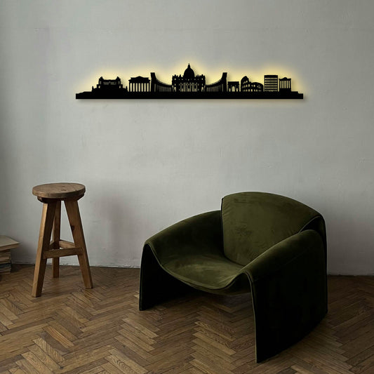 ROME DETAILED METAL WALL ART