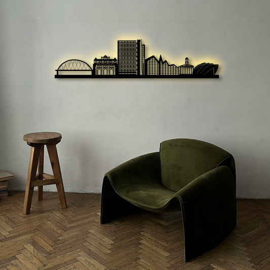 GLASGOW METAL WALL ART