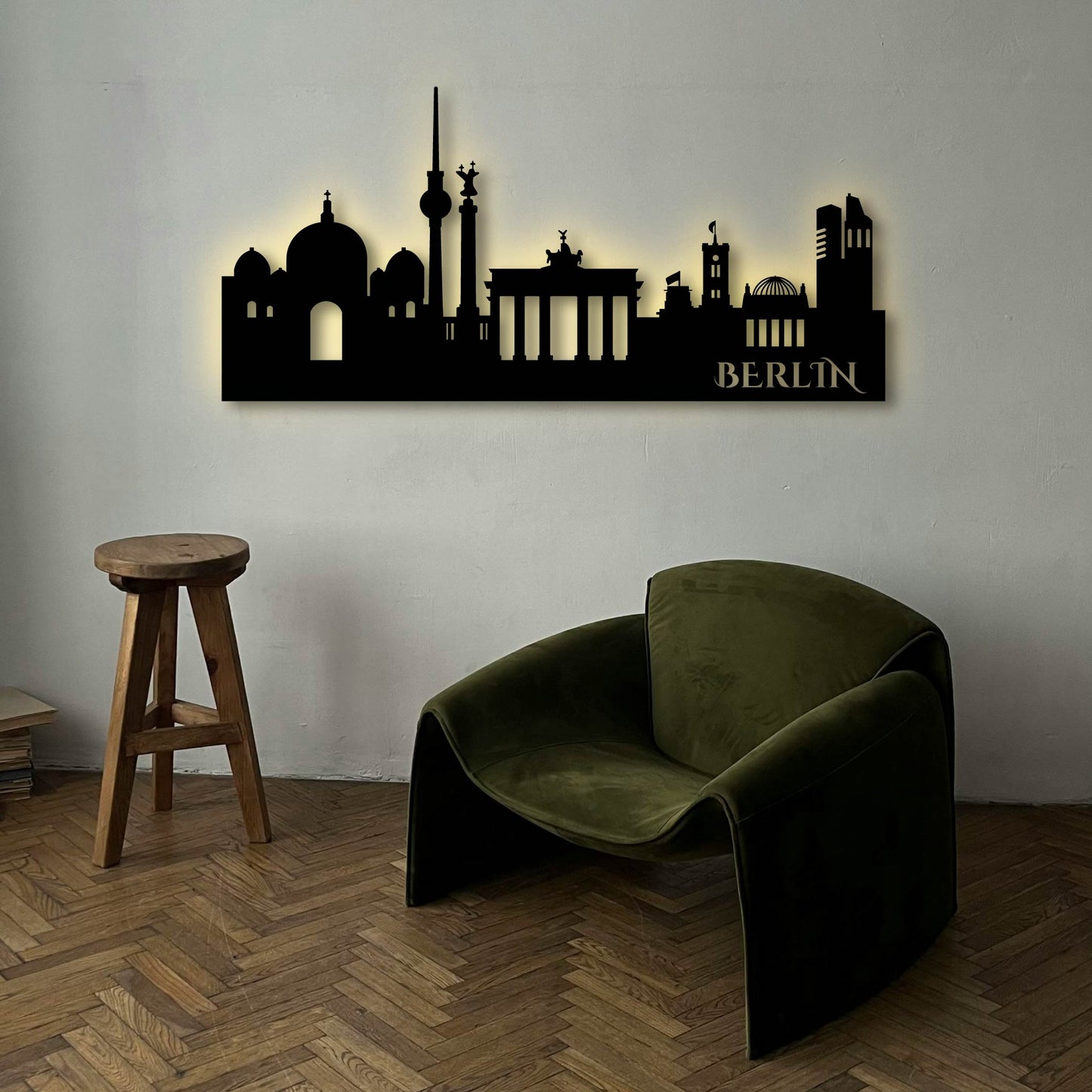 BERLIN METAL WALL ART
