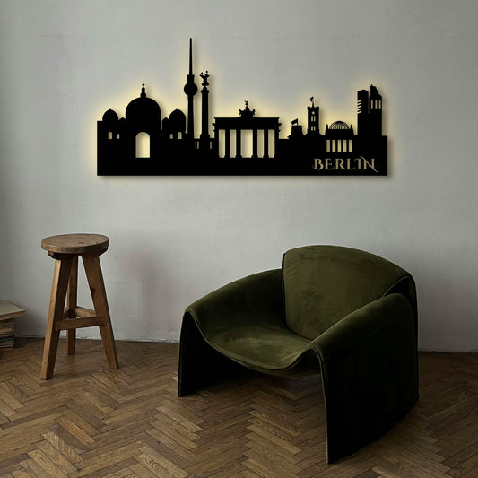 BERLIN METAL WALL ART