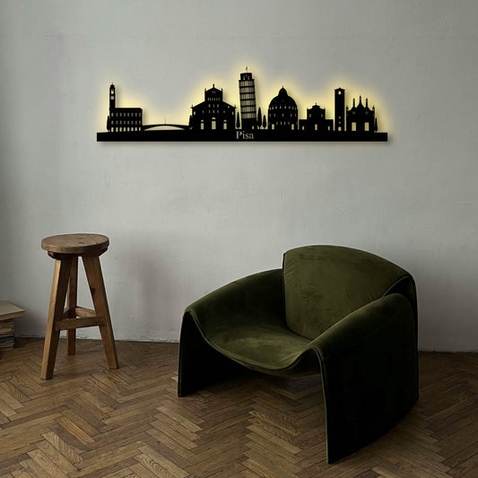 PISA METAL WALL ART