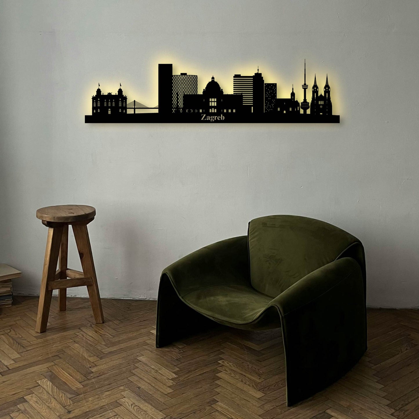 ZAGREB METAL WALL ART