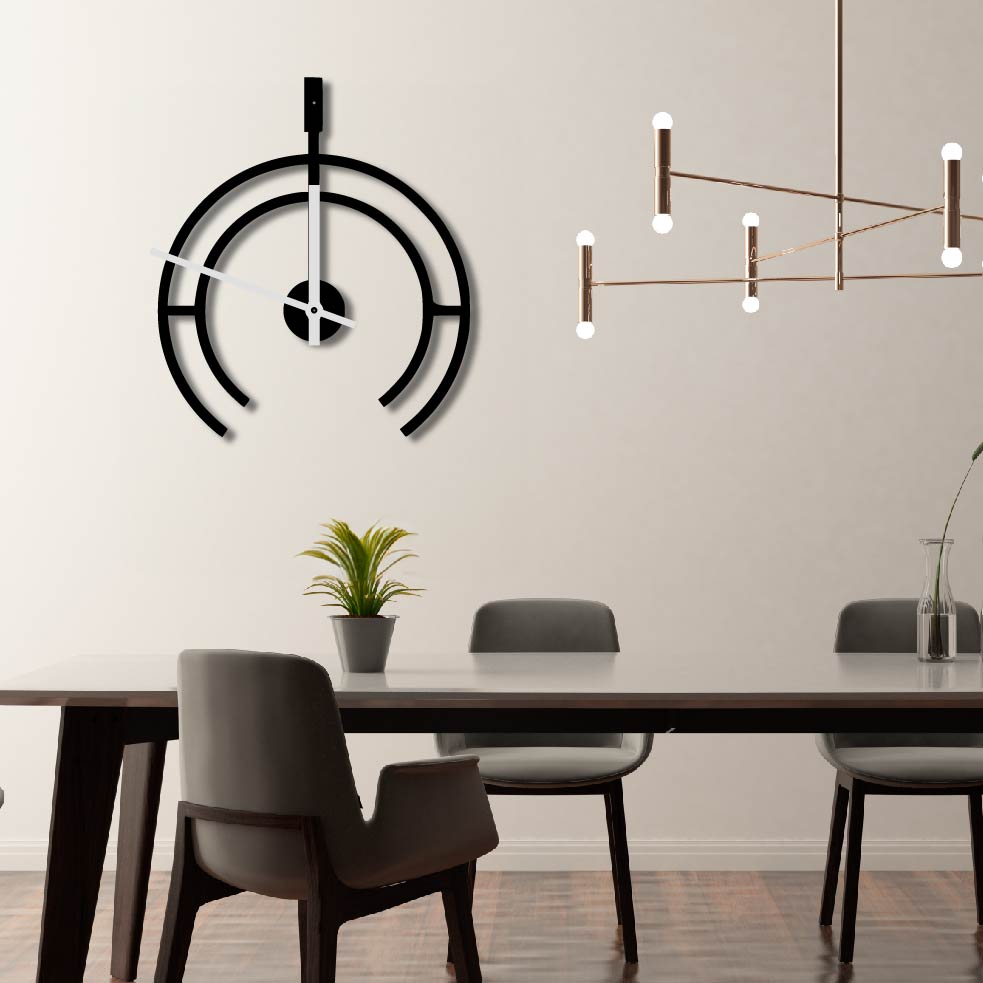 GUN SCOPE METAL WALL ART CLOCK 3