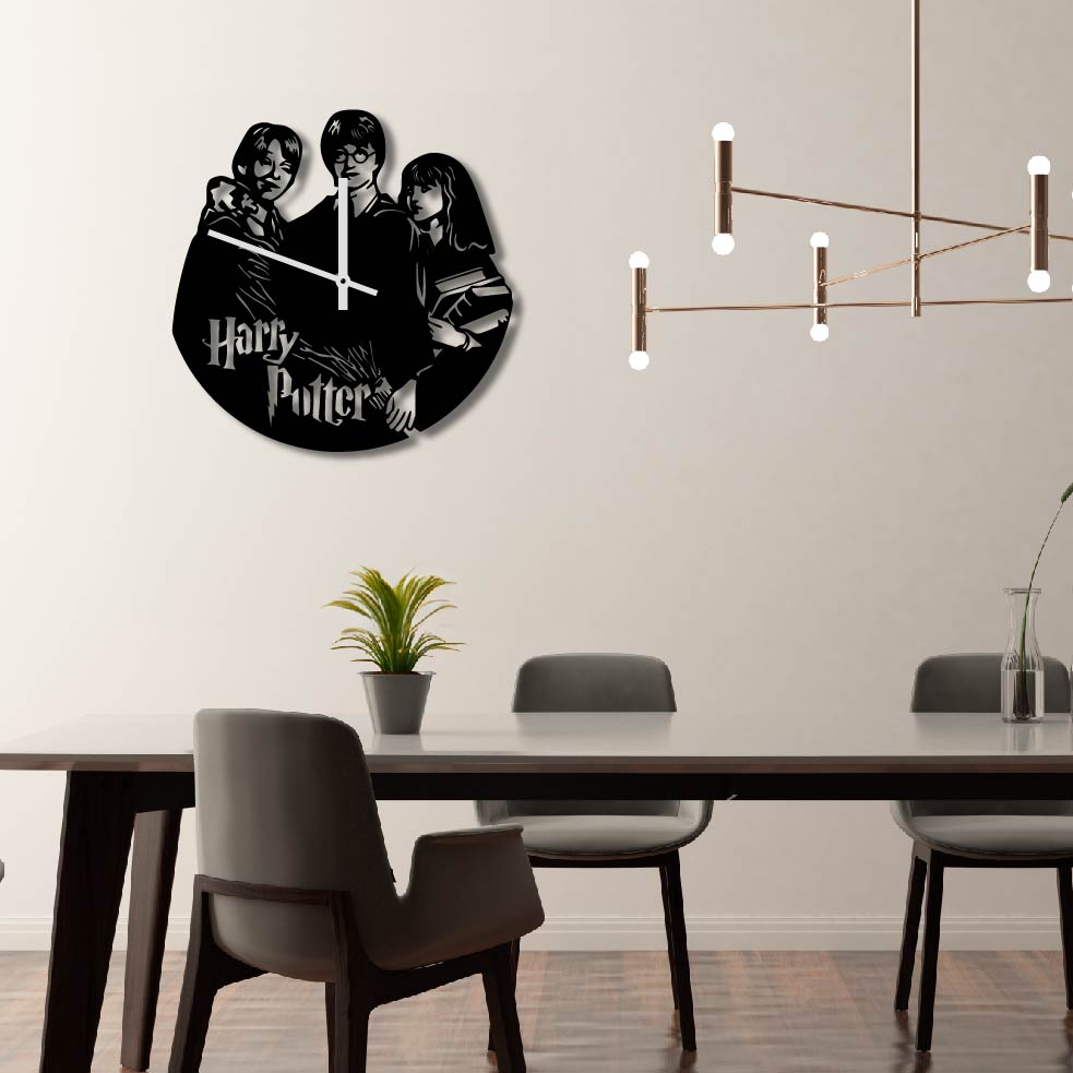HARRY POTTER METAL WALL ART CLOCK