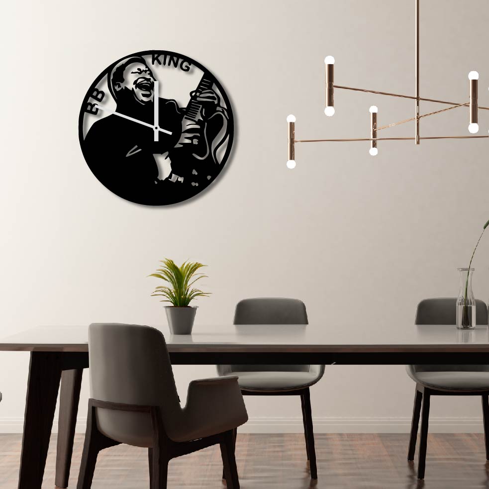 BOBBY BROWN METAL WALL ART CLOCK