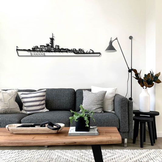 MATTI KURKI FRIGATE 1962 METAL WALL ART