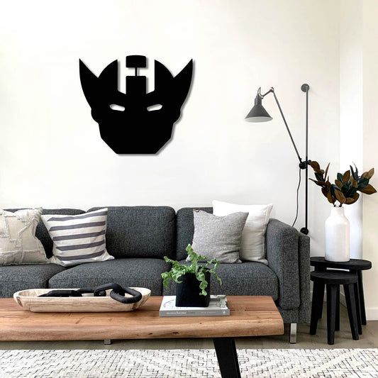 HAWKEYE PORTRAIT SILHOUETTE METAL WALL ART