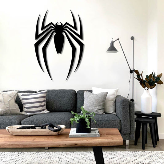 SPIDERMAN LOGO METAL WALL ART