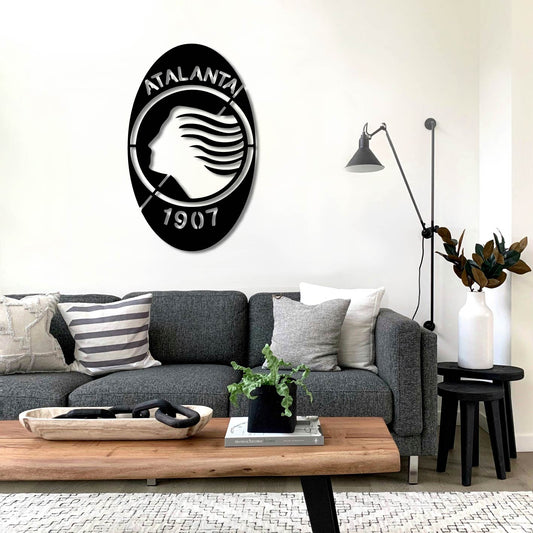 ATALANTA BC LOGO METAL WALL ART