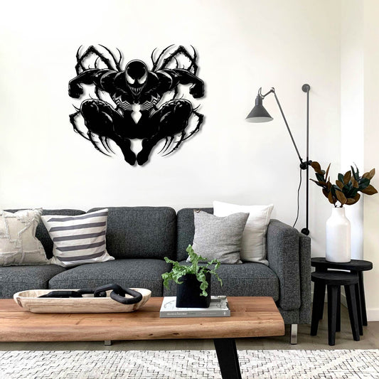VENOM SYMBIOTE METAL WALL ART