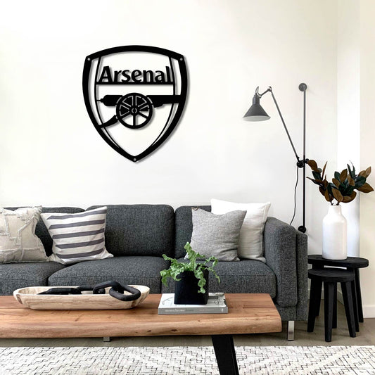 ARSENAL LOGO METAL WALL ART