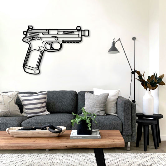 FNX 45 METAL WALL ART